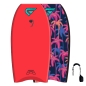 Preview: FLOOD Bodyboard Dynamx Stringer 42 Rot Palm II