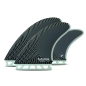 Preview: FUTURES Twin +1 Tri Fin Set Blackstix