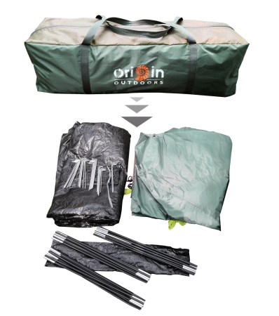 Zelt Origin Outdoors Hyggelig 3 Personen