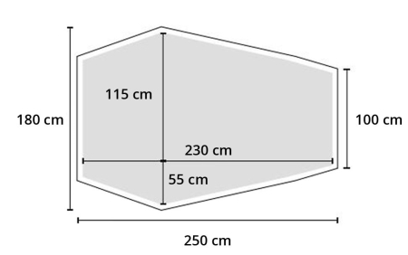 Zelt Origin Outdoors Hyggelig 1 Person