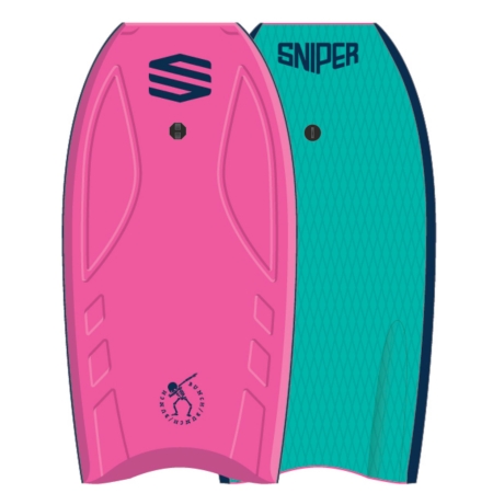 SNIPER Bodyboard Bunch II EPS Stringer 38 Pink