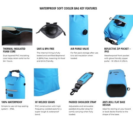 OverBoard Soft Cooler Bag Kühltasche 30 Liter