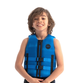 Neopren Prallschutz Weste Jobe Neopren Kinder blau